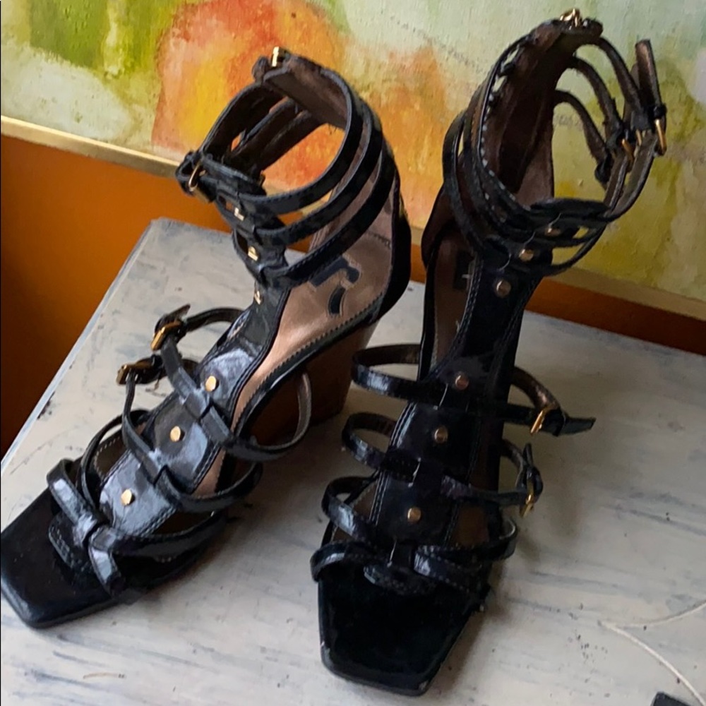 GLADIATOR WEDGE Heel. 8.5 - Picture 3 of 7